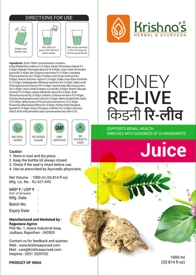 Kidney Relive Juice