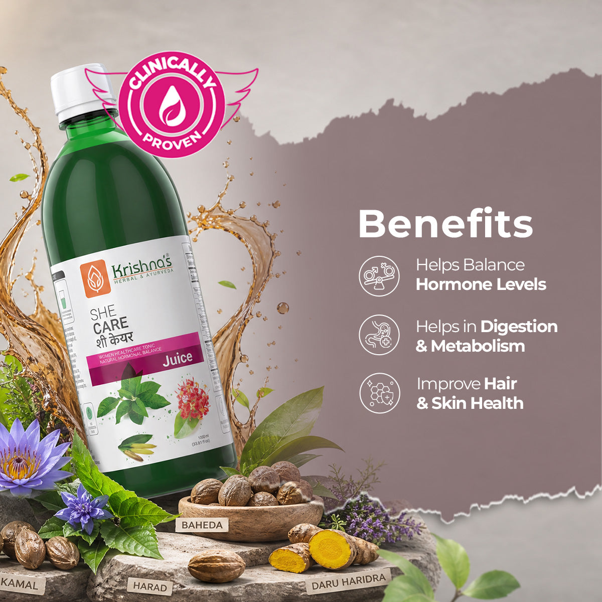 Benefits of she care juice