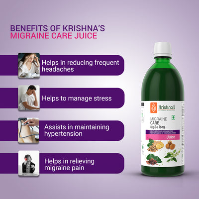 Migraine Care Juice Benefits