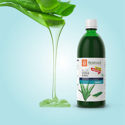 Premium Aloe Vera High Fiber Juice