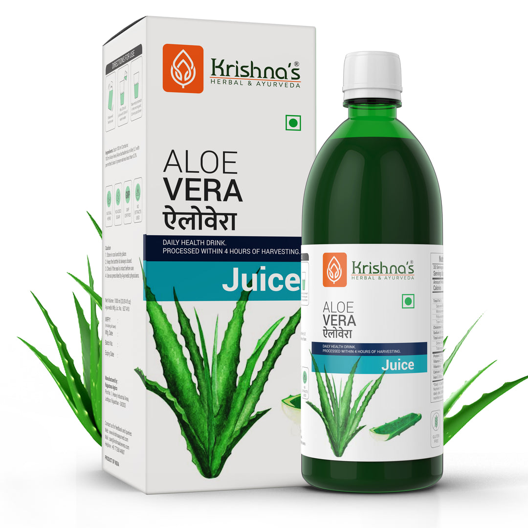 Buy Pure Aloe Vera Juice Online Krishna s Herbal Ayurveda