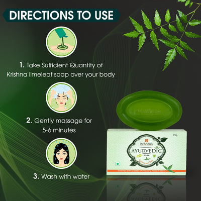 Ayurvedic Soap Direction to use