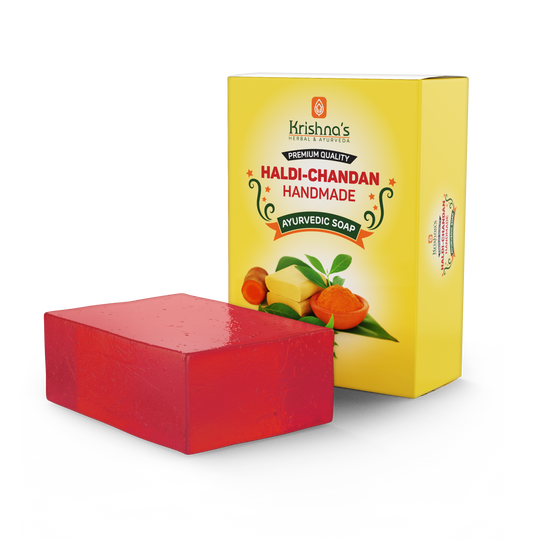 KH HALDI CHANDAN SOAP100g Foil of 400 GM