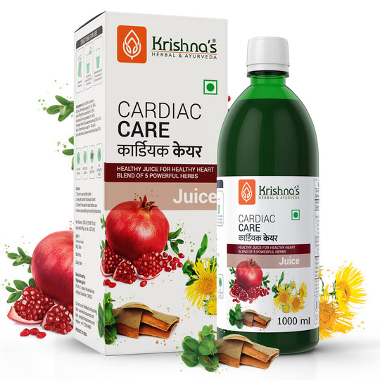 KRISHNA AYURVEDA CARDIAC CARE JUICE Bottle of 1000 ML