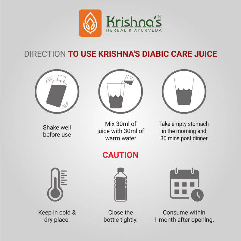 Diabic Care Juice Direction to use