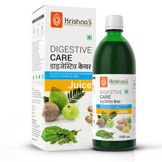 KRISHNA AYURVEDA DIGESTIVE CARE JUICE Bottle of 1000 ML