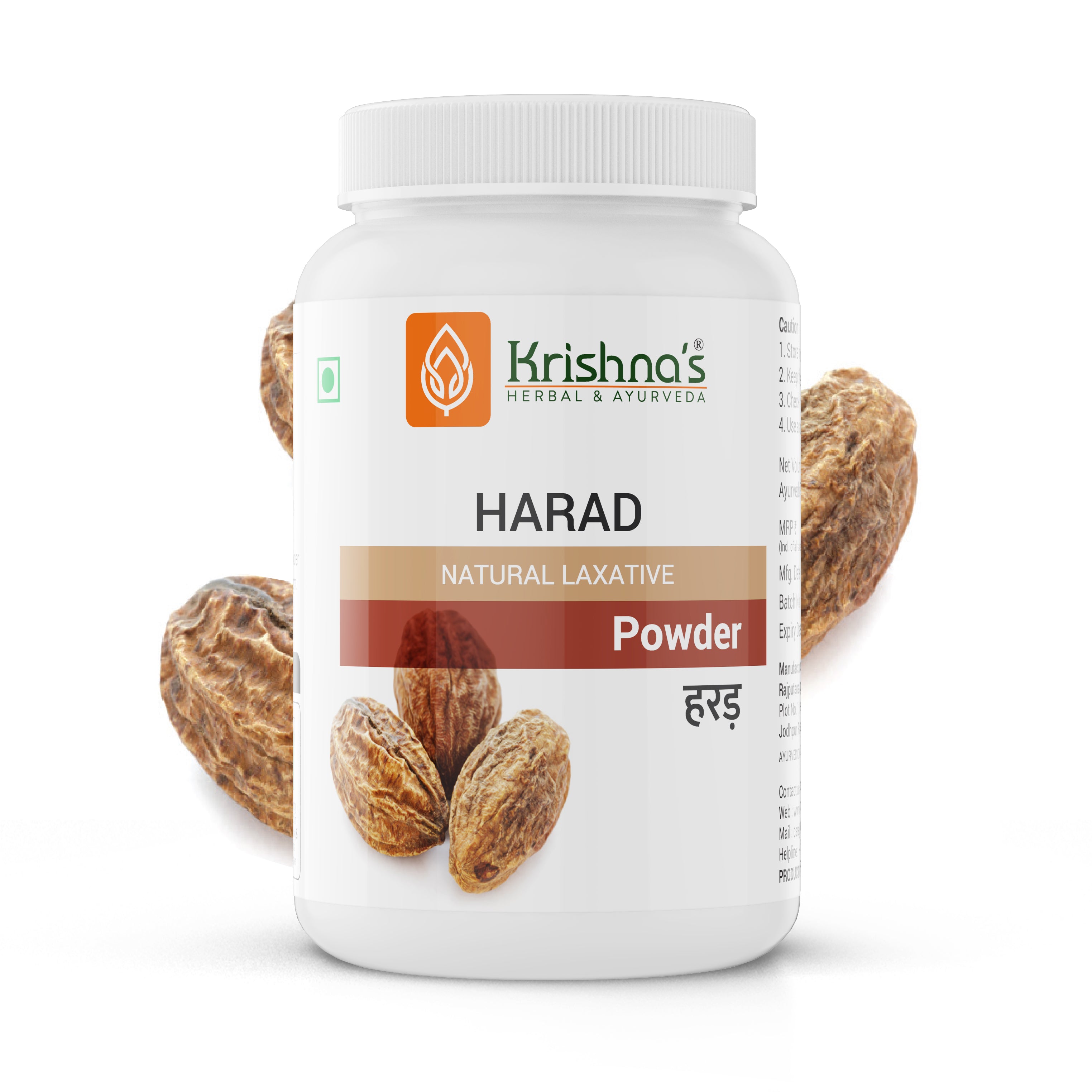 Buy Harad (Terminalia chebula) Powder -Krishna's Ayurveda – Krishna's ...