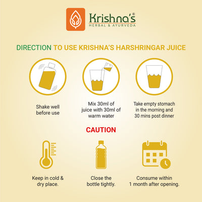 Harishringar Leaf Juice Directions