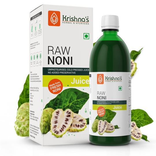 KRISHNA AYURVEDA RAW NONI JUICE 1000ml Bottle of 1000 ML