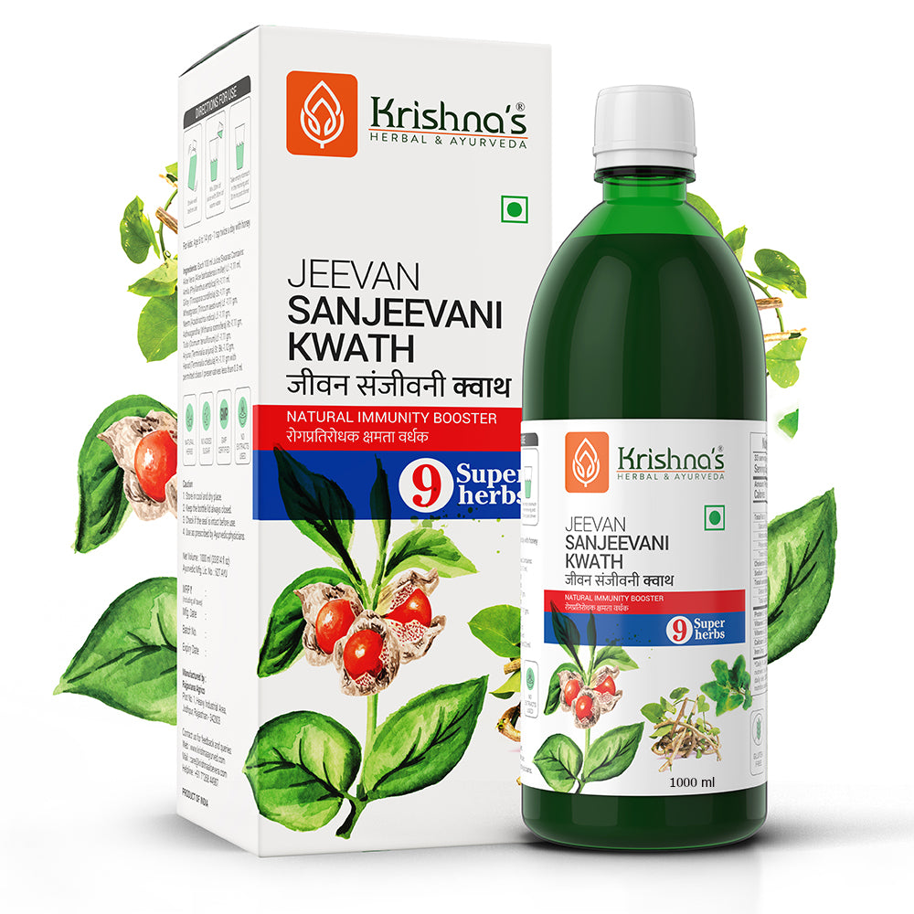 Buy Jeevan Sanjeevani Kwath Herb Juice Online Krishna's Herbal & Ayurveda