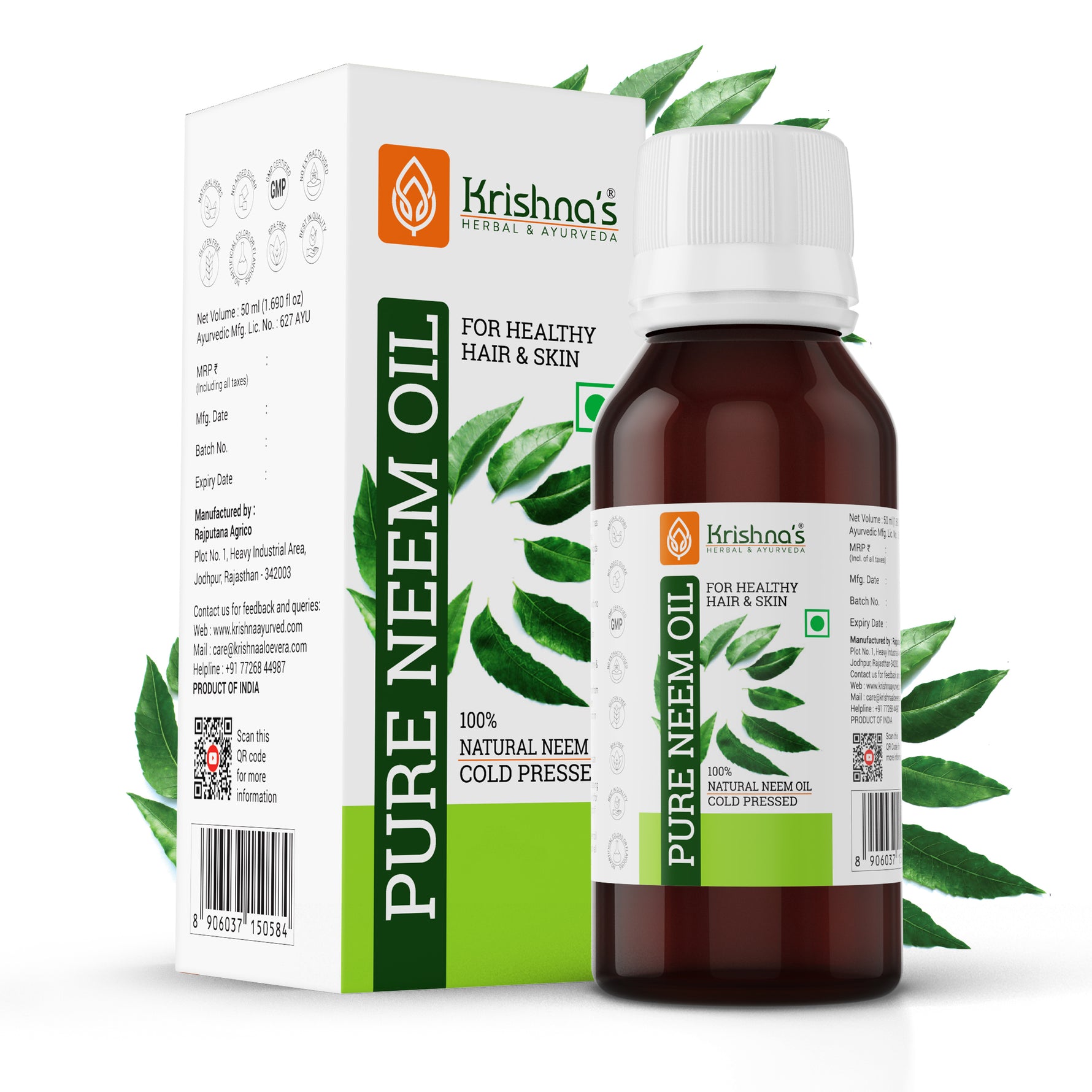 Pure Neem Oil Pack