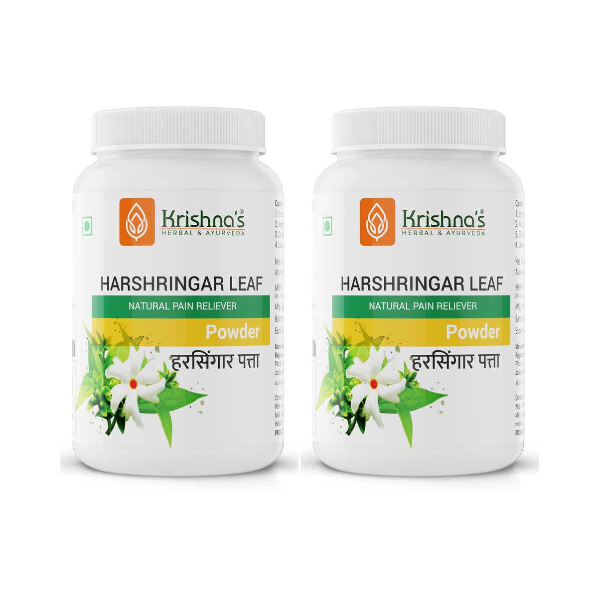 Night Jasmine Parijat Harshringar (Nyctanthes arbortristis) Powder 