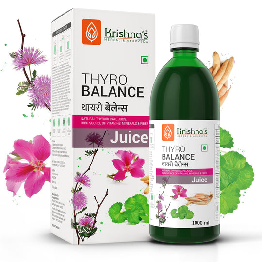 KRISHNA AYURVEDA THYRO BALANCE JUICE Bottle of 2000 ML