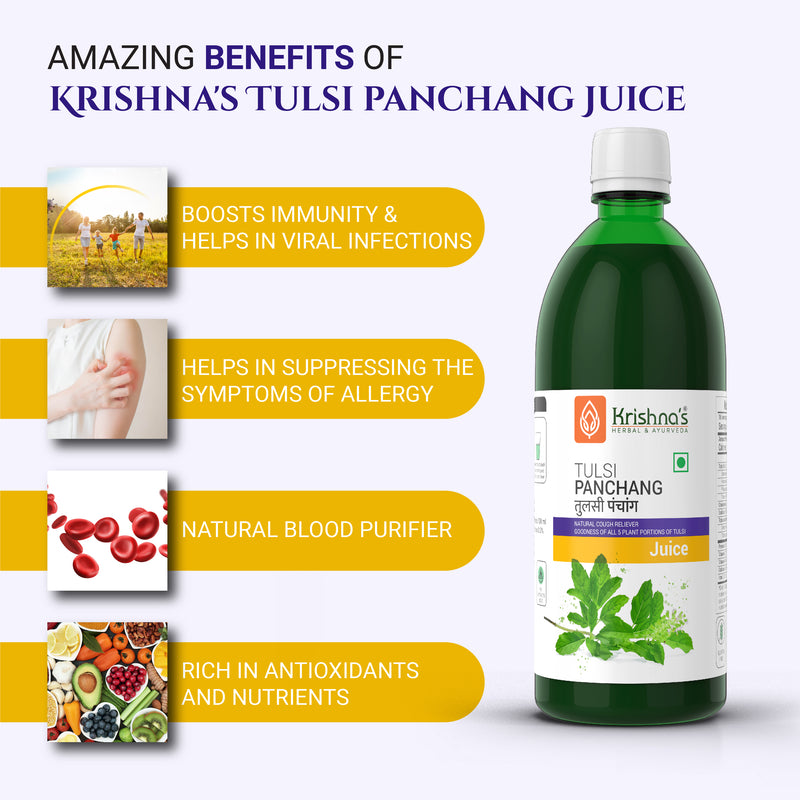 Tulsi Panchang Juice Benefits