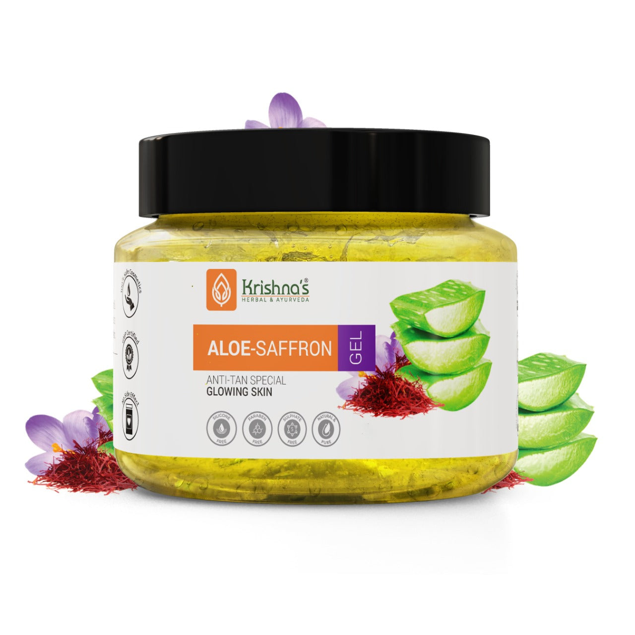 Aloe Saffron Gel  Pack